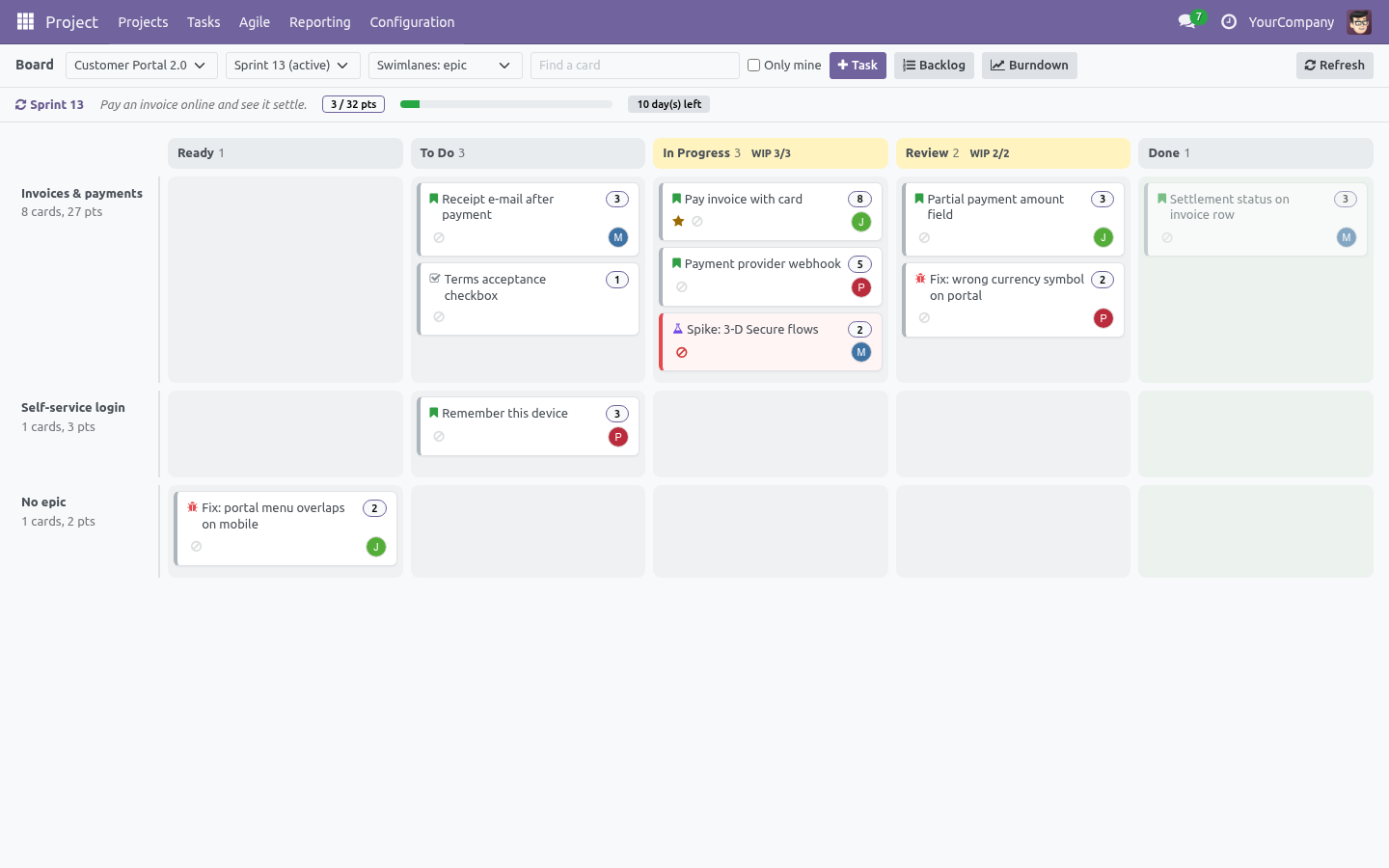 Board - bambooforge_agile