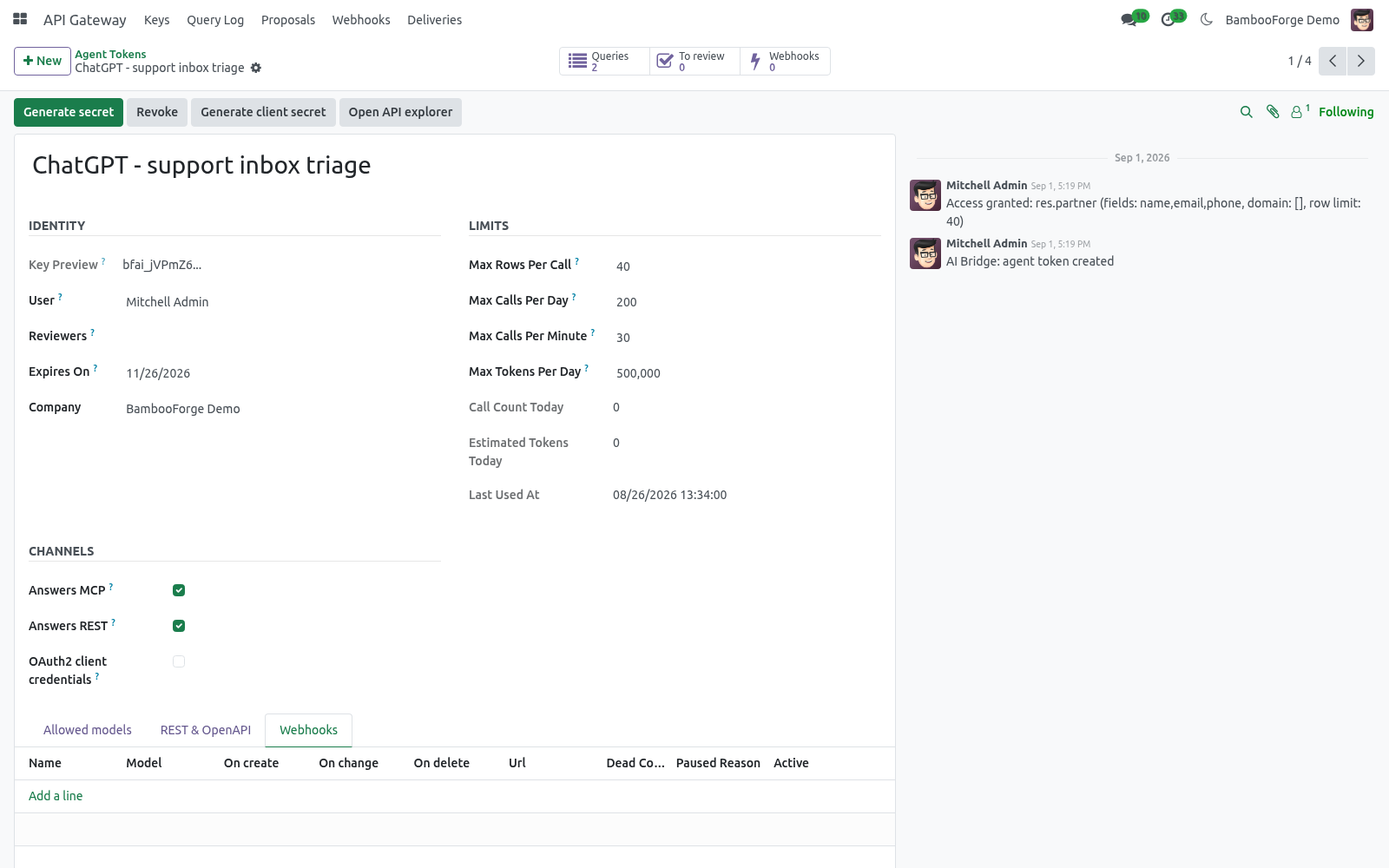 Key webhooks - bambooforge_ai_bridge