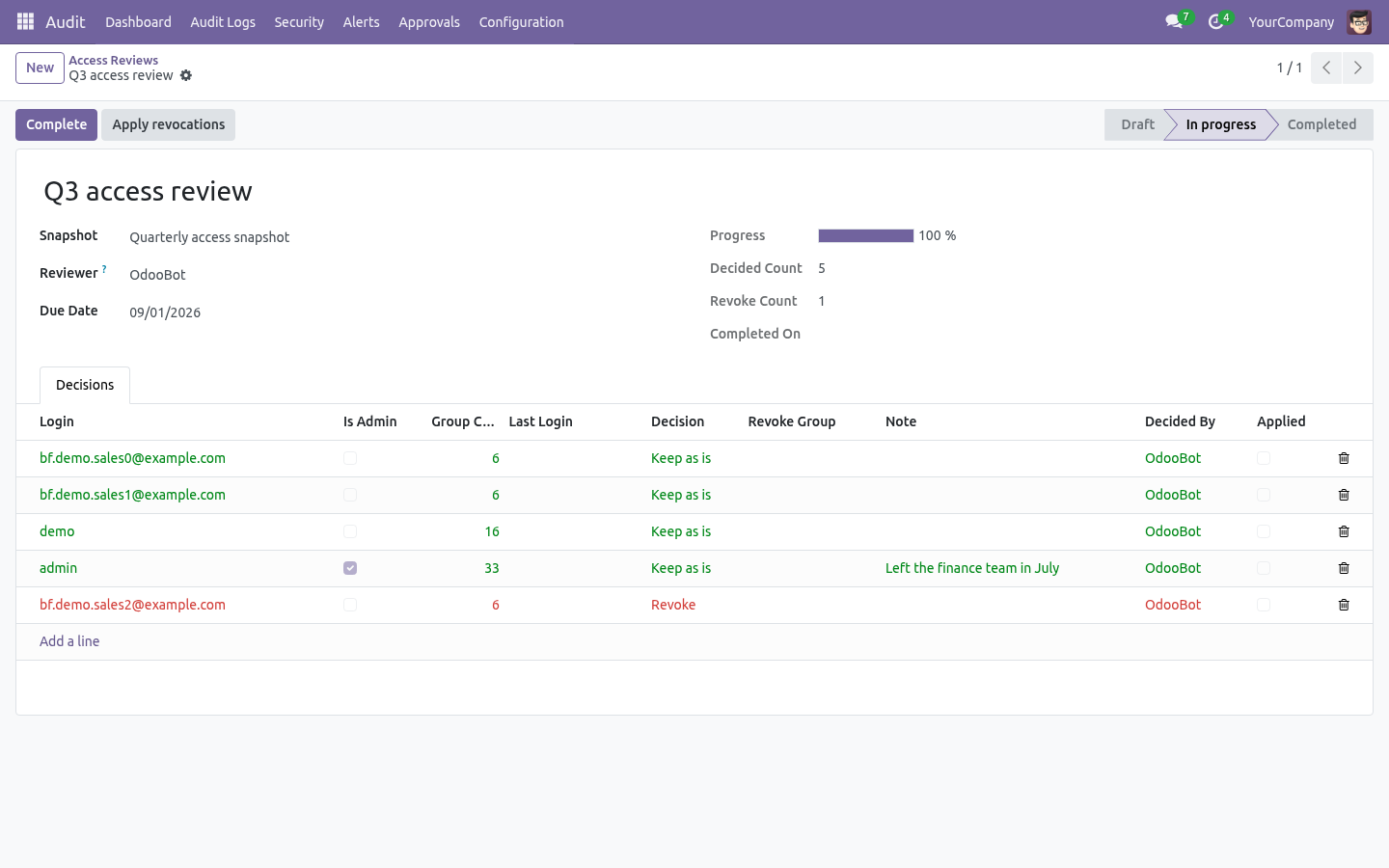 Access review - bambooforge_audit_pro