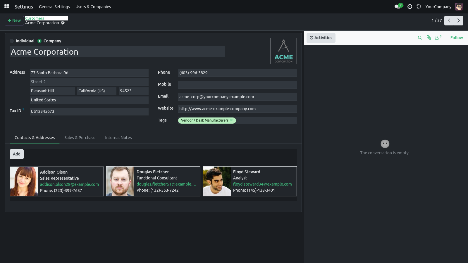 Shot form dark - bambooforge_backend_theme