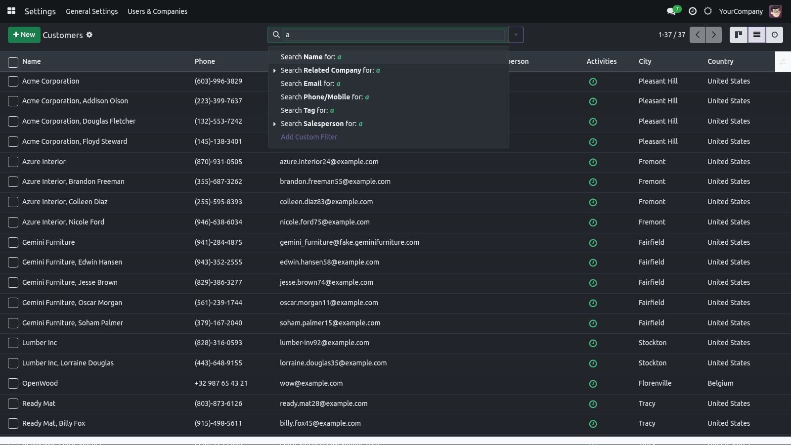 Shot search - bambooforge_backend_theme