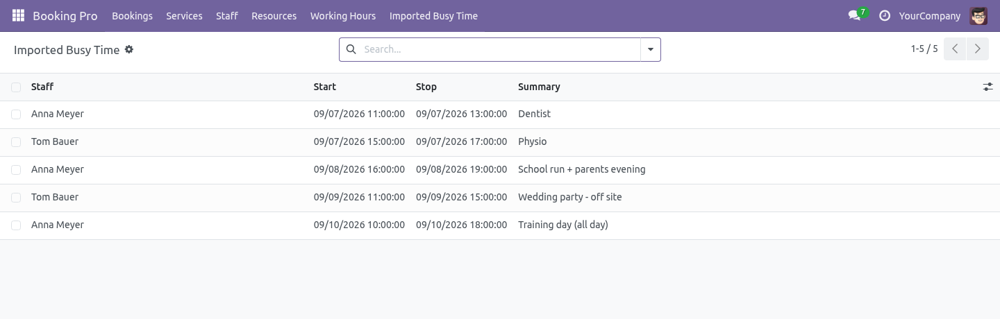 Busy - bambooforge_booking_calendar_sync