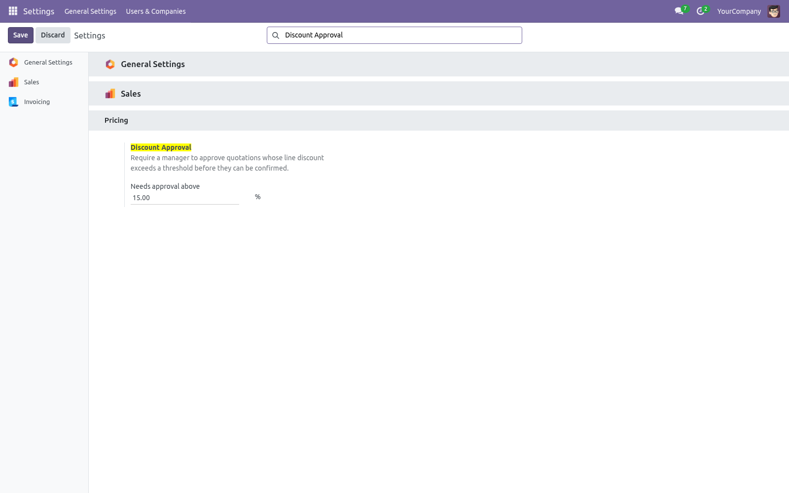 Settings - bambooforge_discount_approval