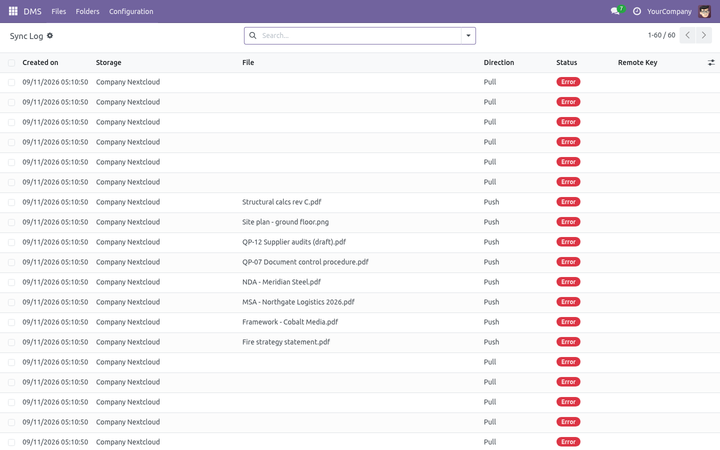 Synclog - bambooforge_dms