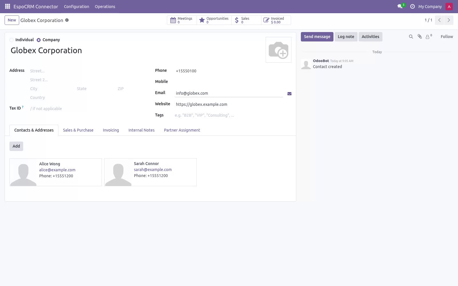 Video poster - bambooforge_espocrm_connector