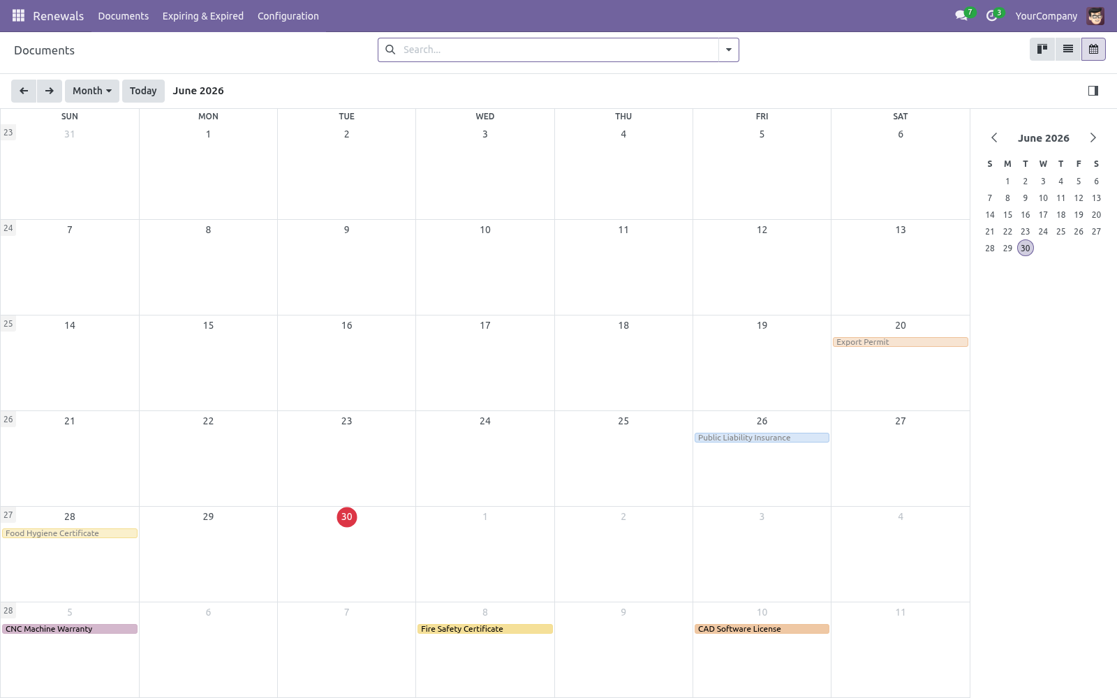 Calendar - bambooforge_expiry_reminder