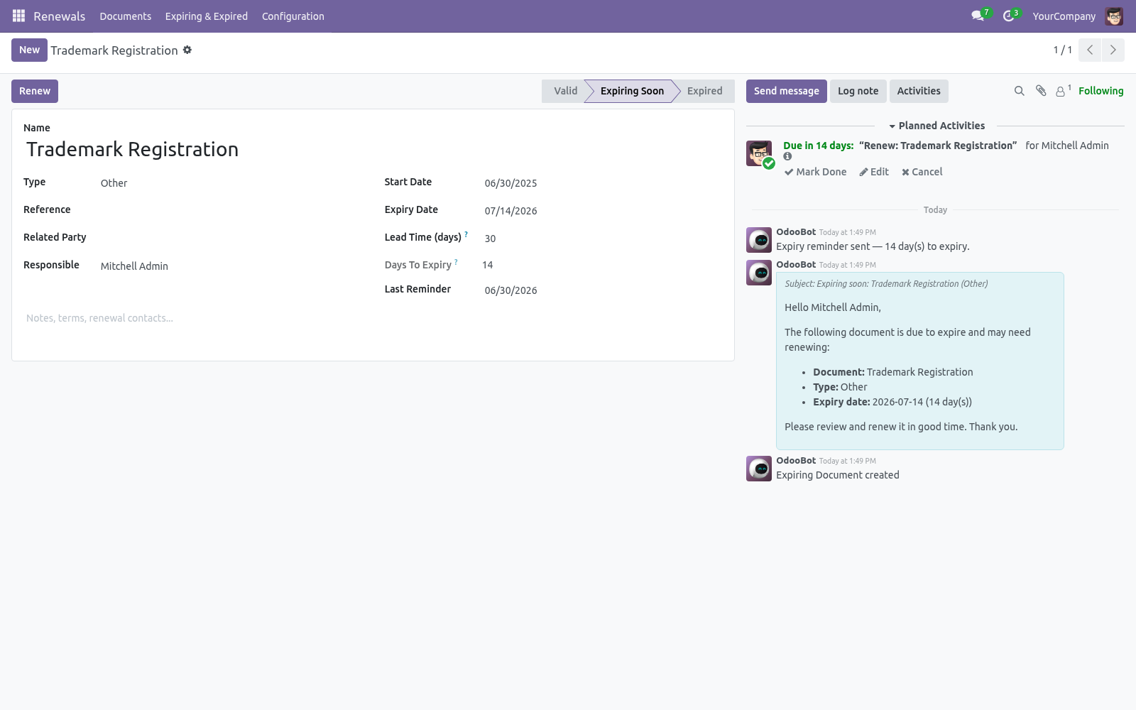 Form - bambooforge_expiry_reminder