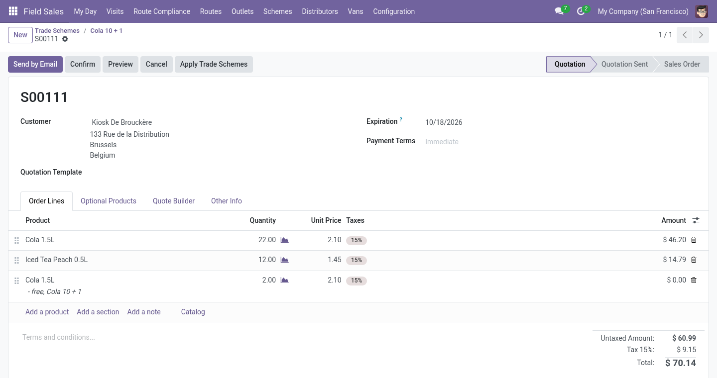 Order - bambooforge_field_sales_schemes