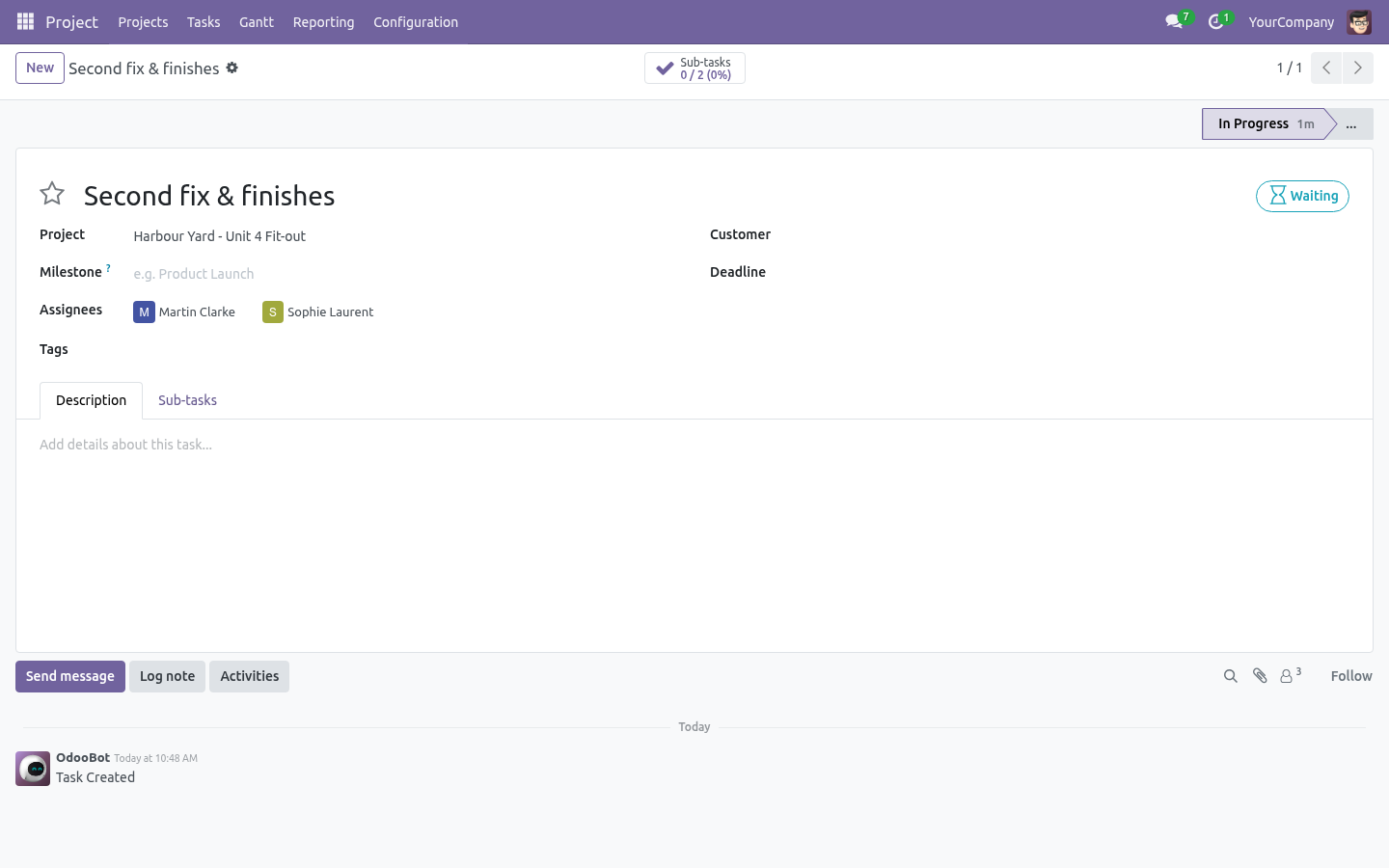 Task - bambooforge_gantt