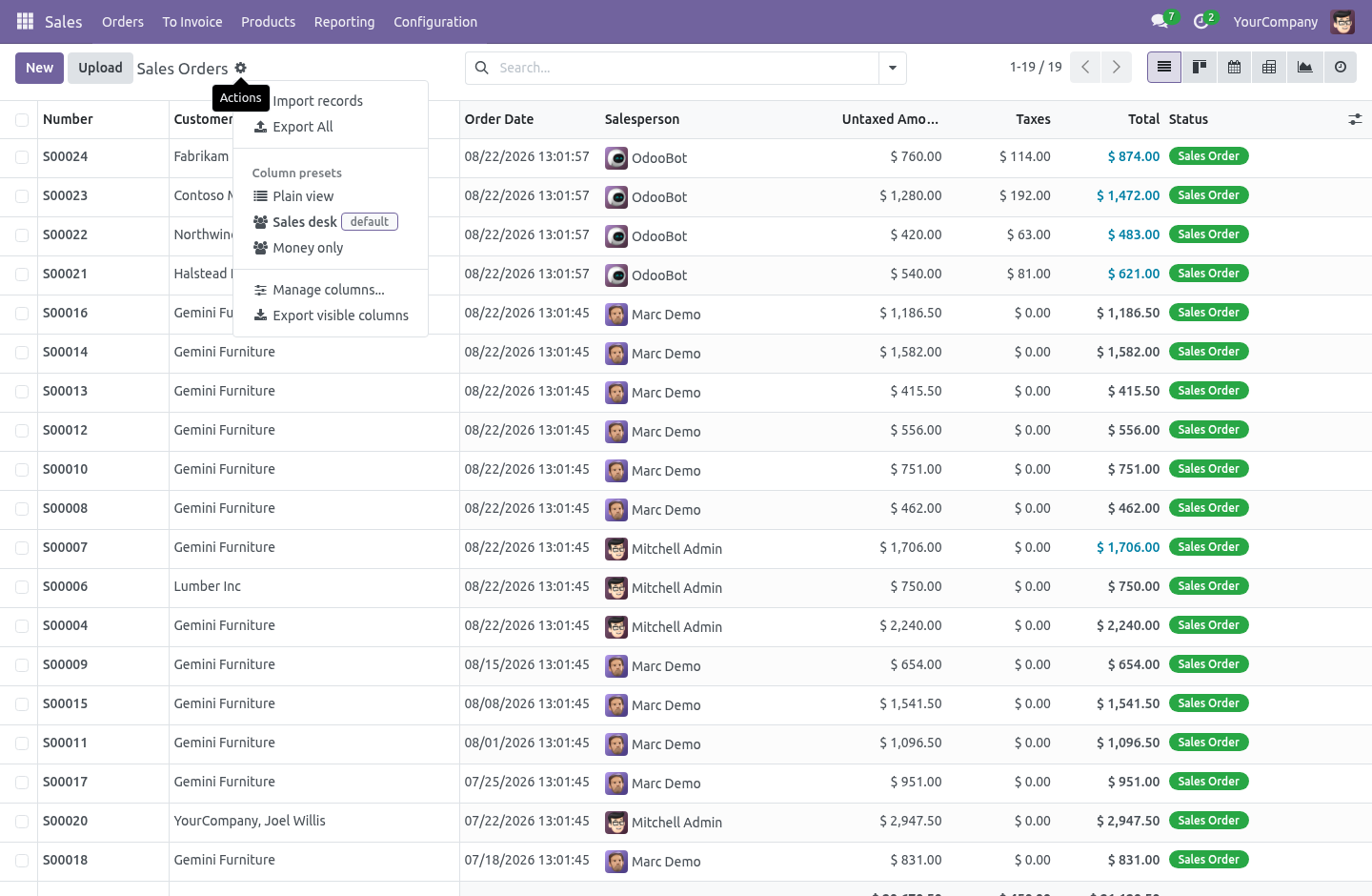 Menu - bambooforge_list_view_pro
