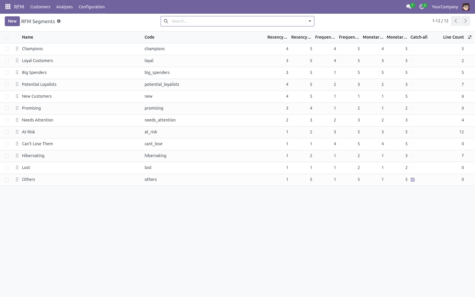 Segments - bambooforge_rfm_analysis