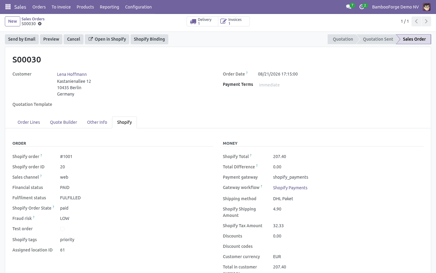 03 order gateway - bambooforge_shopify_connector