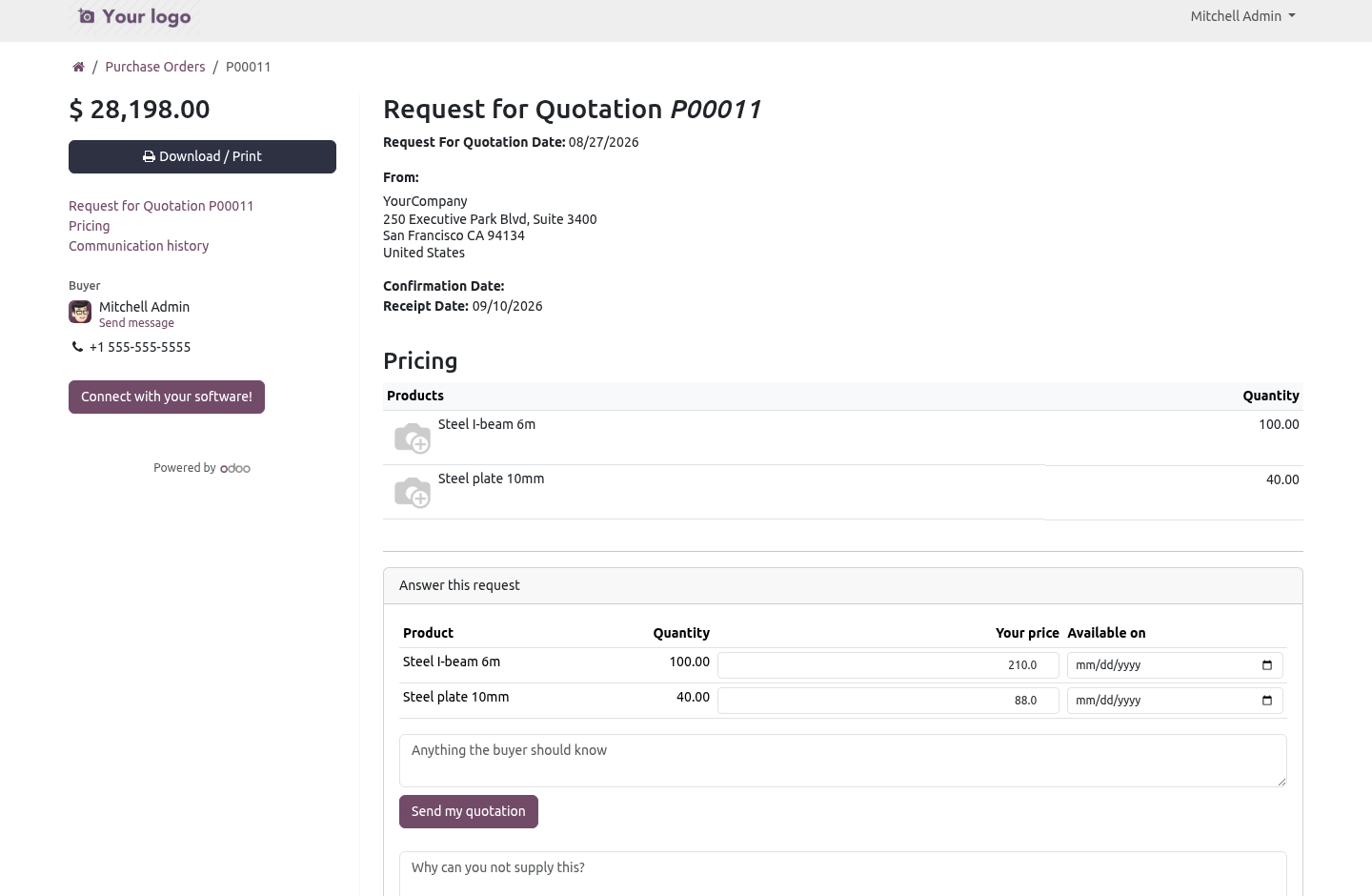 Quote - bambooforge_vendor_portal
