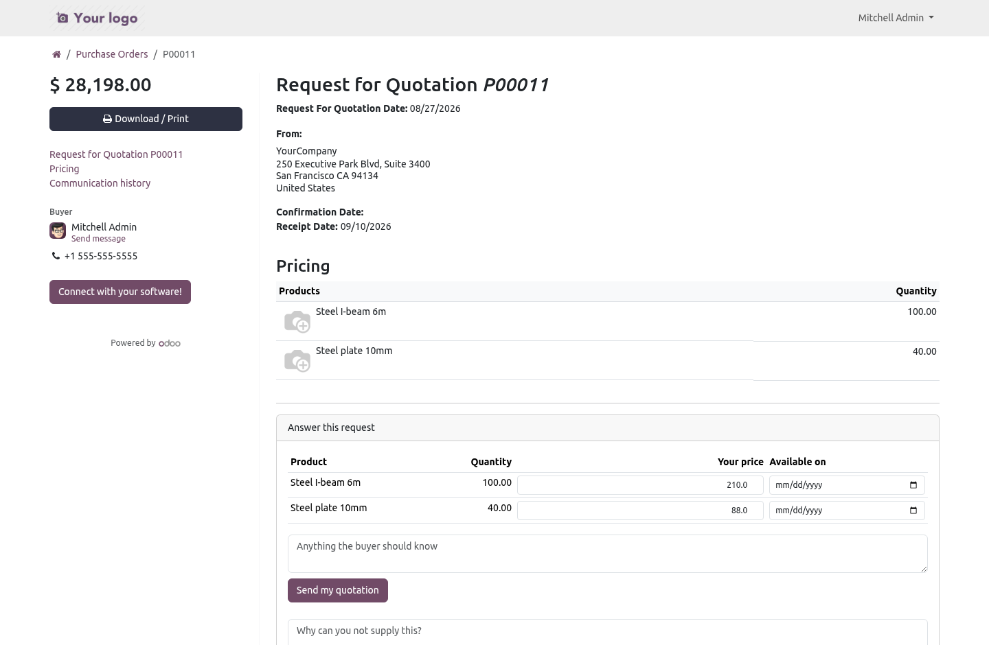 Shipment - bambooforge_vendor_portal