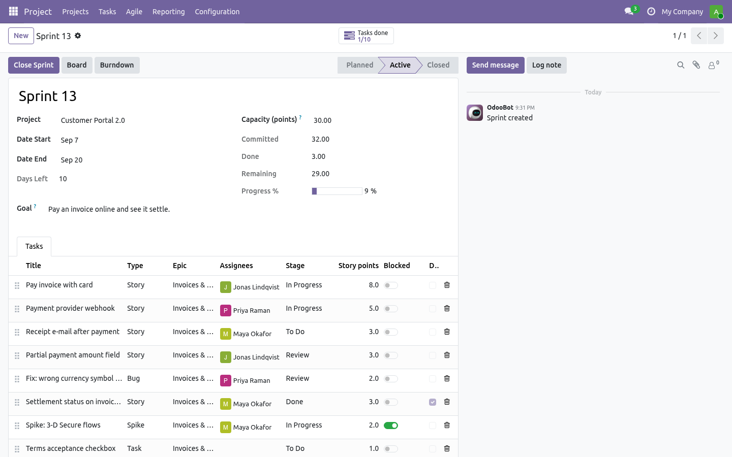 Sprint - bambooforge_agile