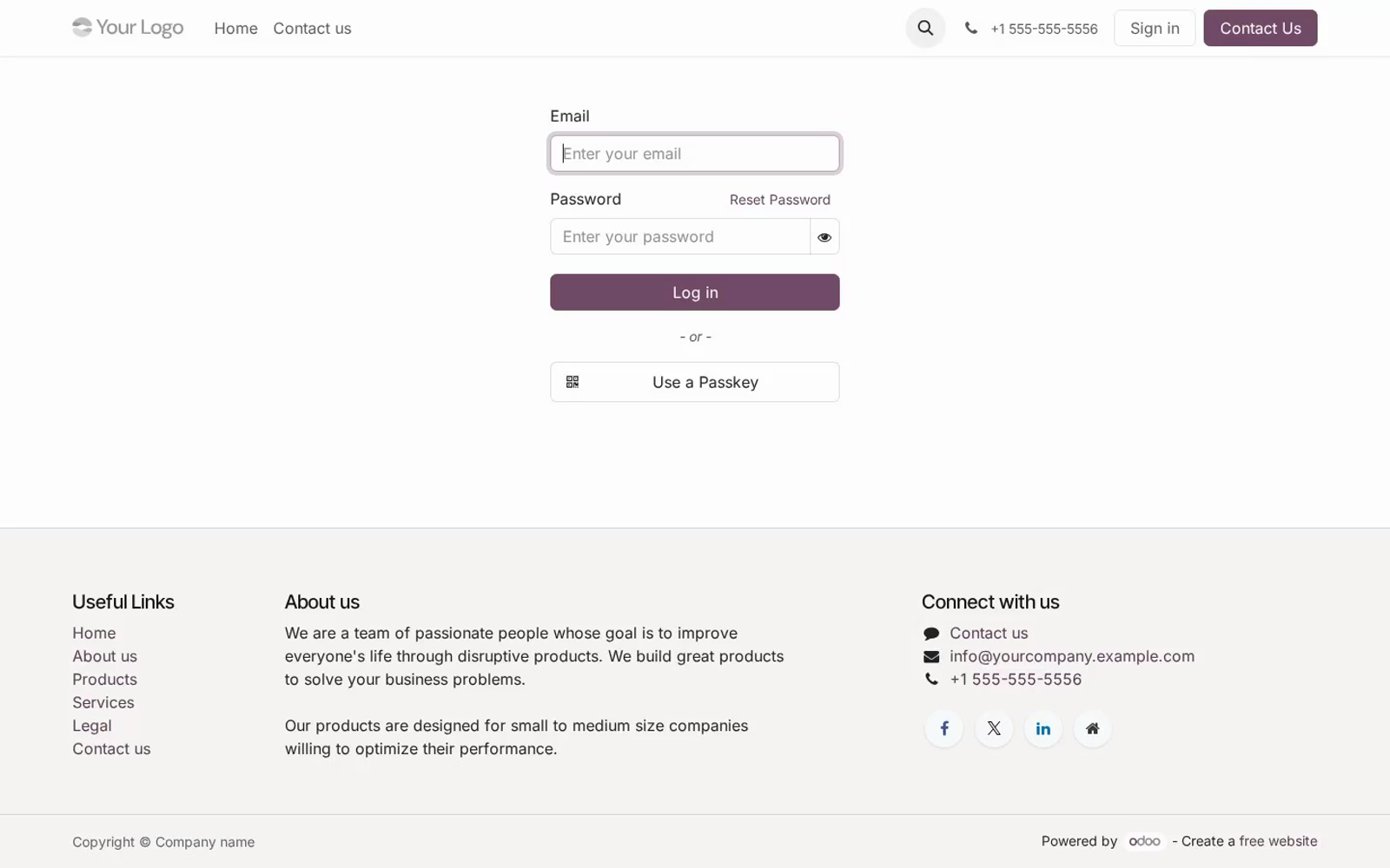 Booking page - bambooforge_booking_pro