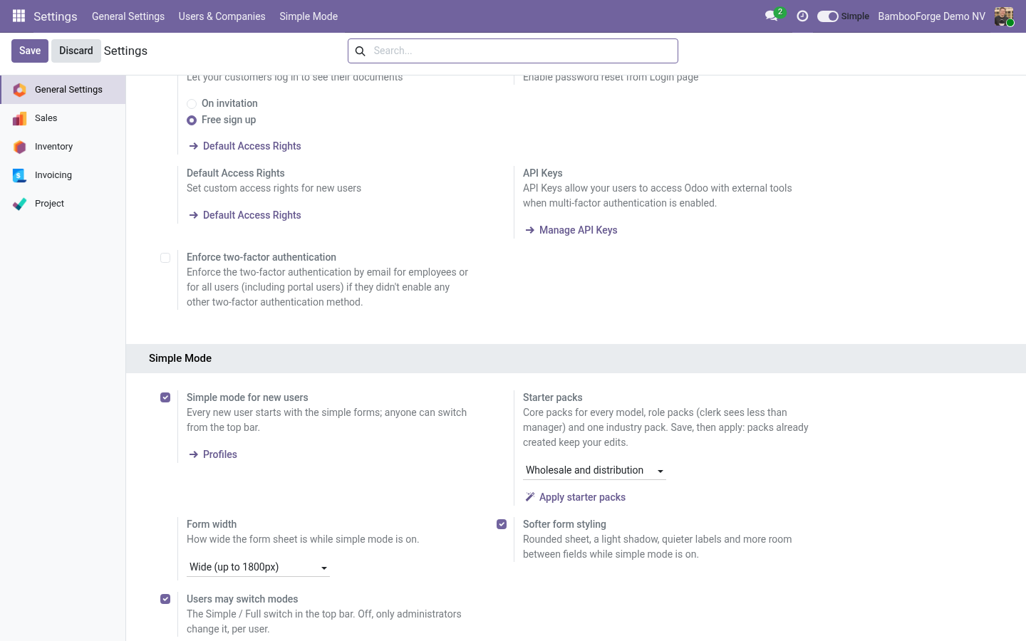 Settings - bambooforge_simple_mode