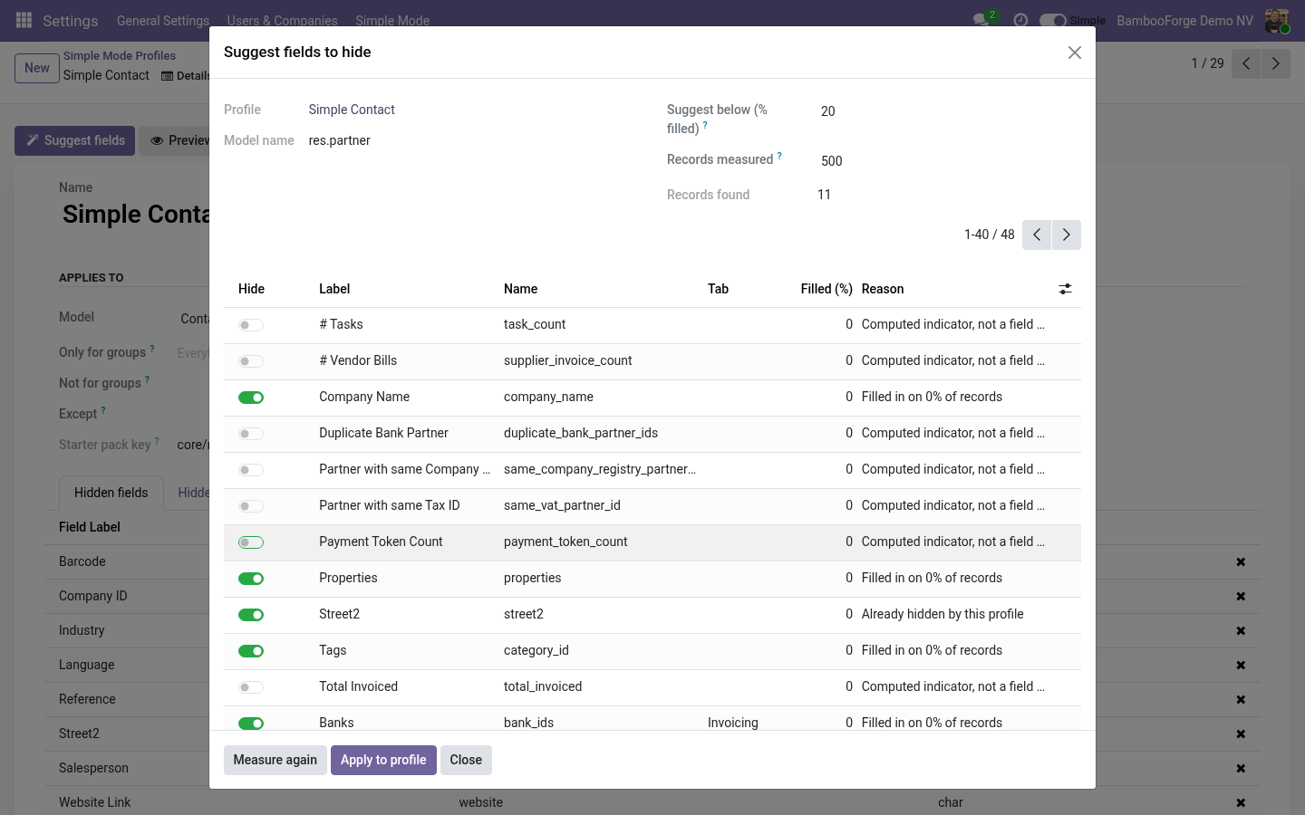 Suggest - bambooforge_simple_mode