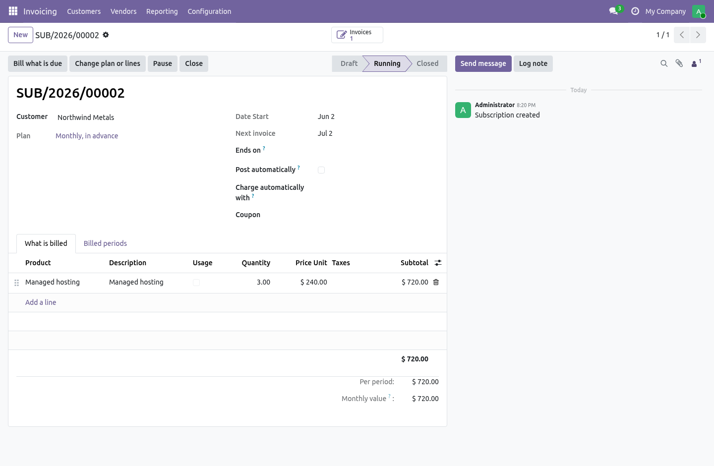 Invoice - bambooforge_subscription
