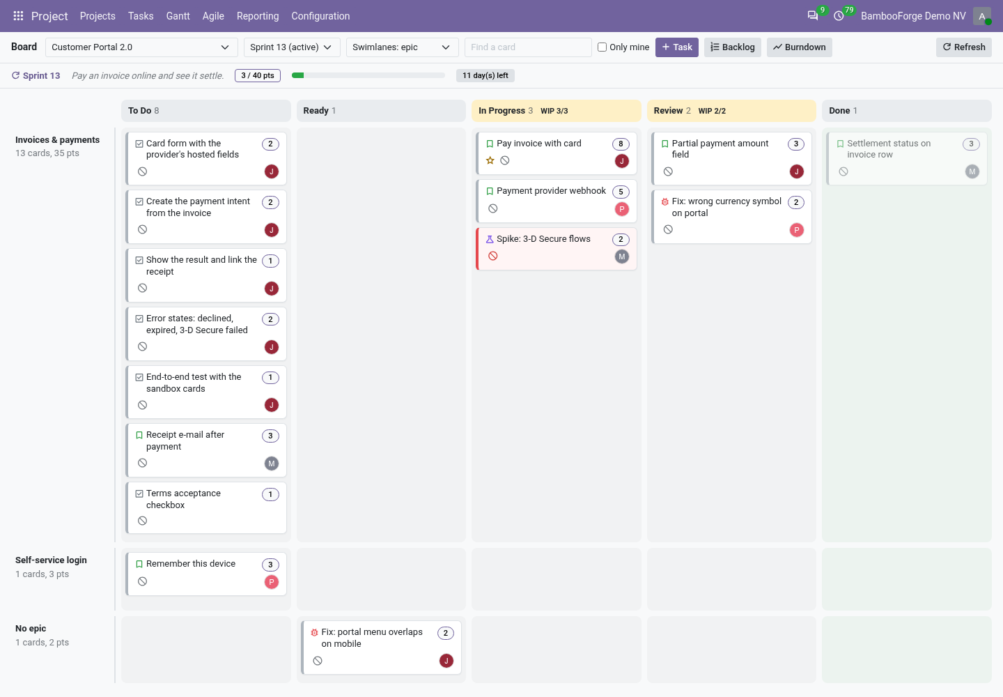 Board - bambooforge_agile