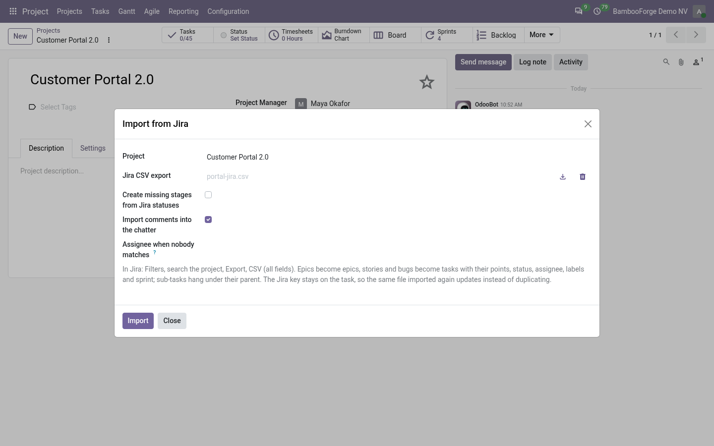 Jira - bambooforge_agile
