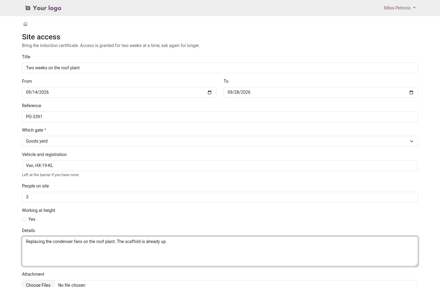 Portal - bambooforge_approvals