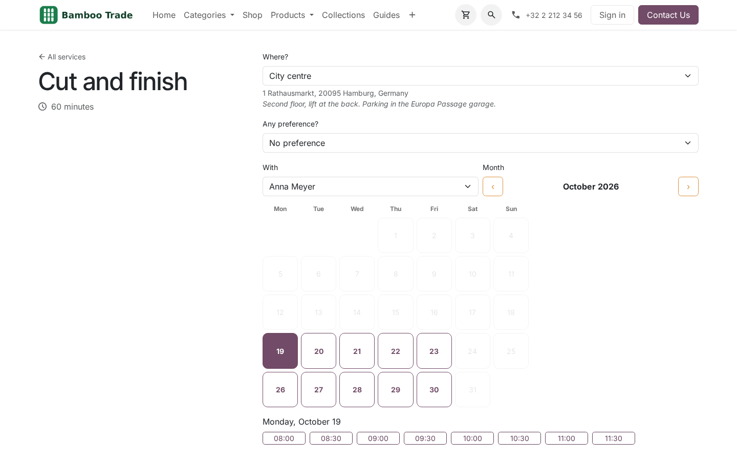 Slots - bambooforge_booking_calendar_sync