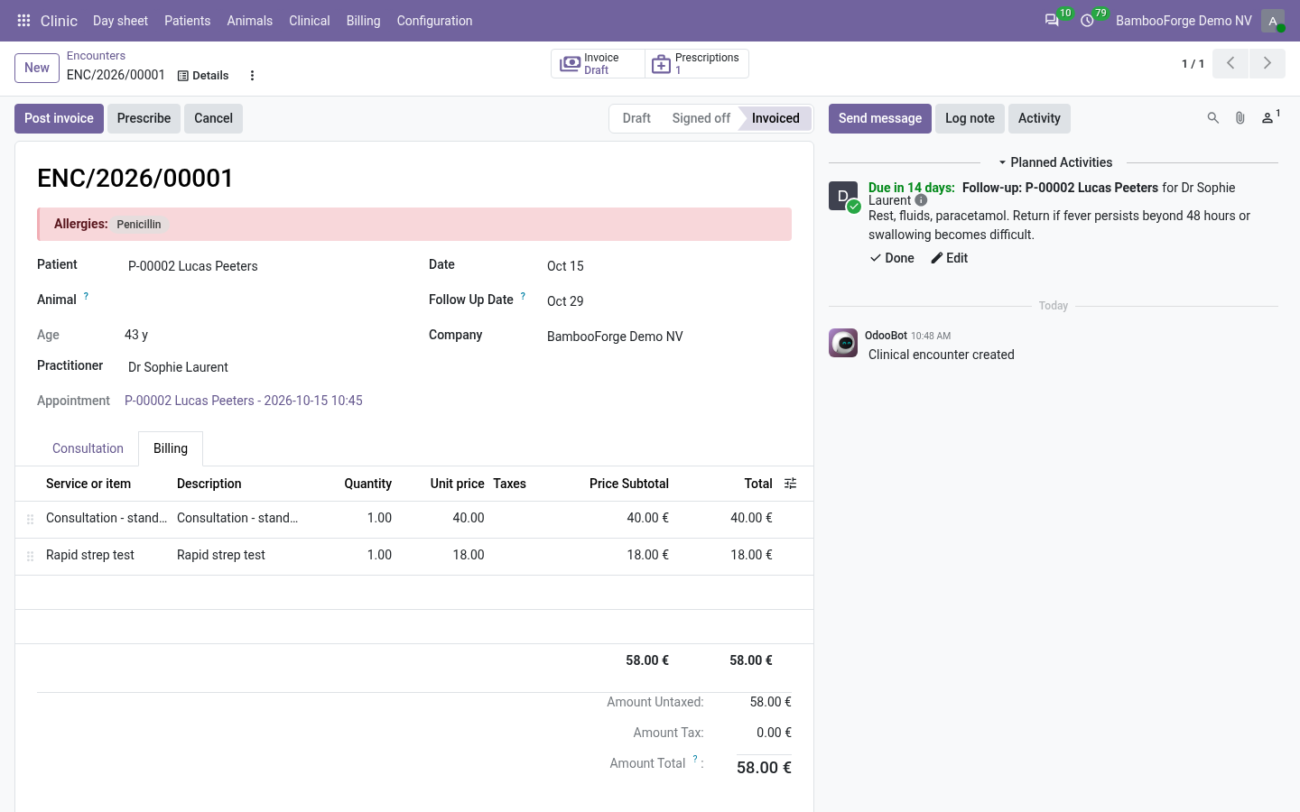 Billing - bambooforge_clinic