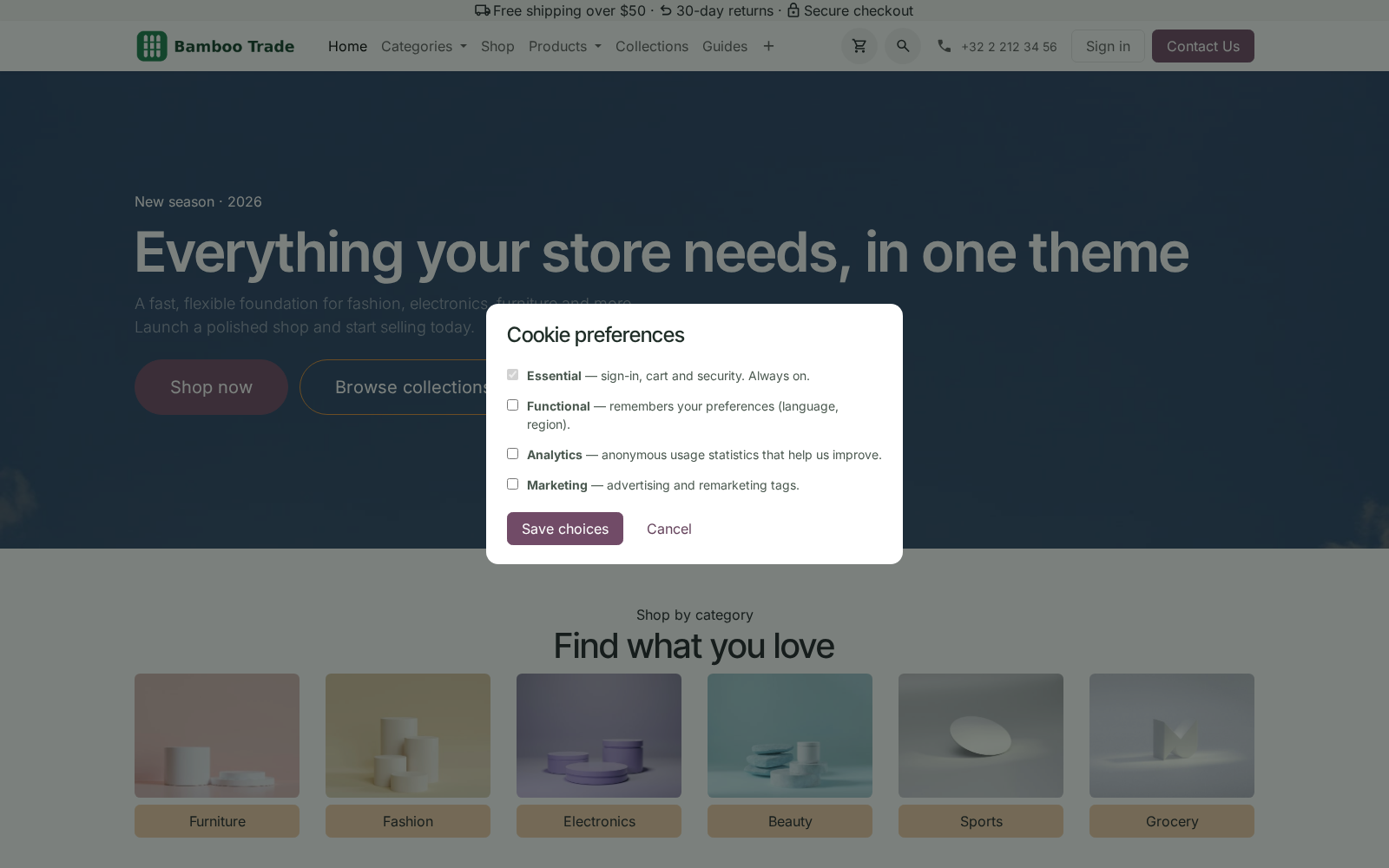 Consent modal - bambooforge_consent_pro