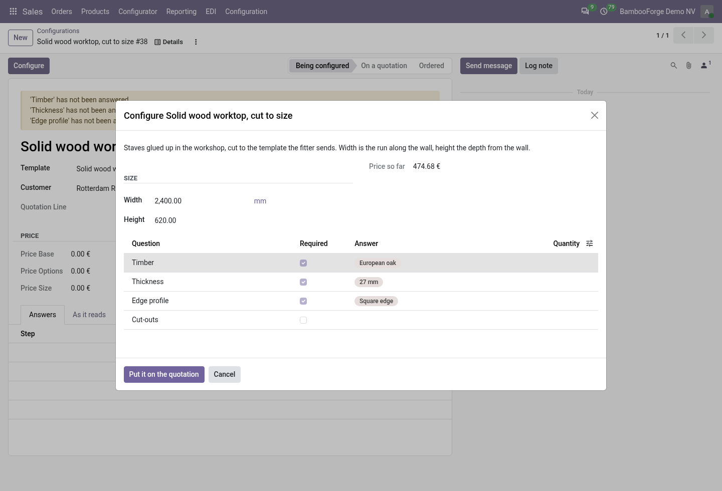 Configurator - bambooforge_cpq