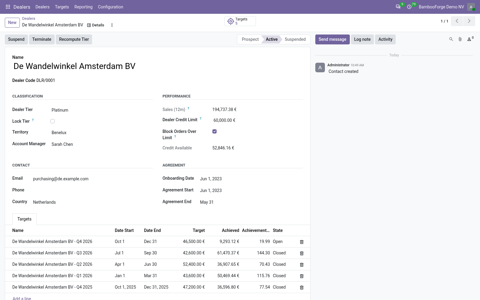 Dealer form - bambooforge_dealer_management