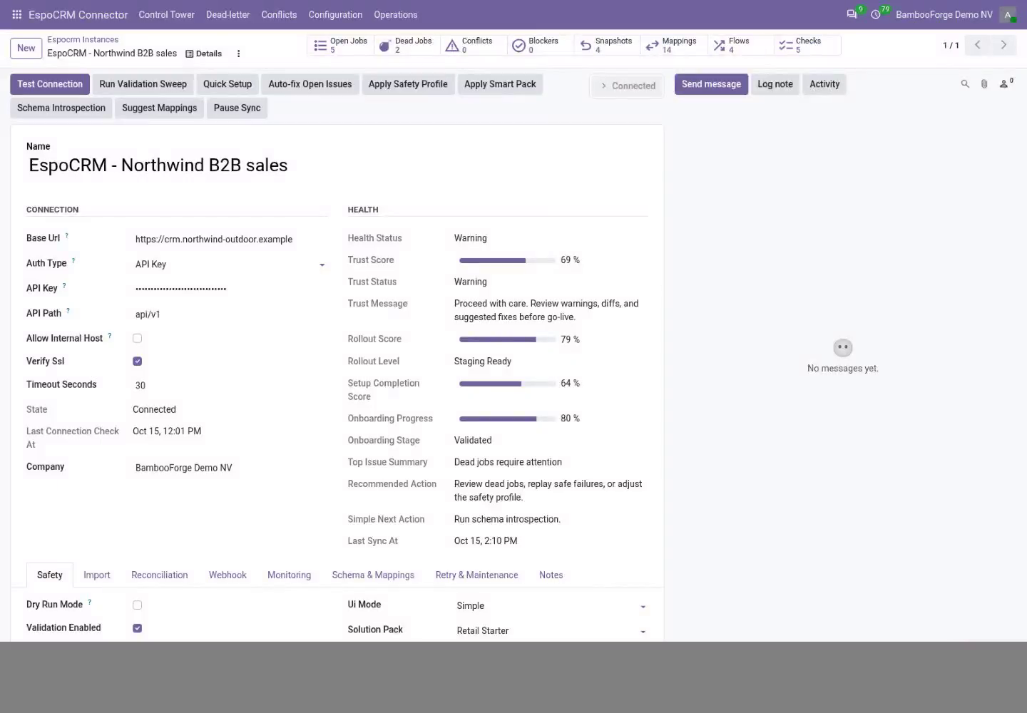 Video poster operations - bambooforge_espocrm_connector