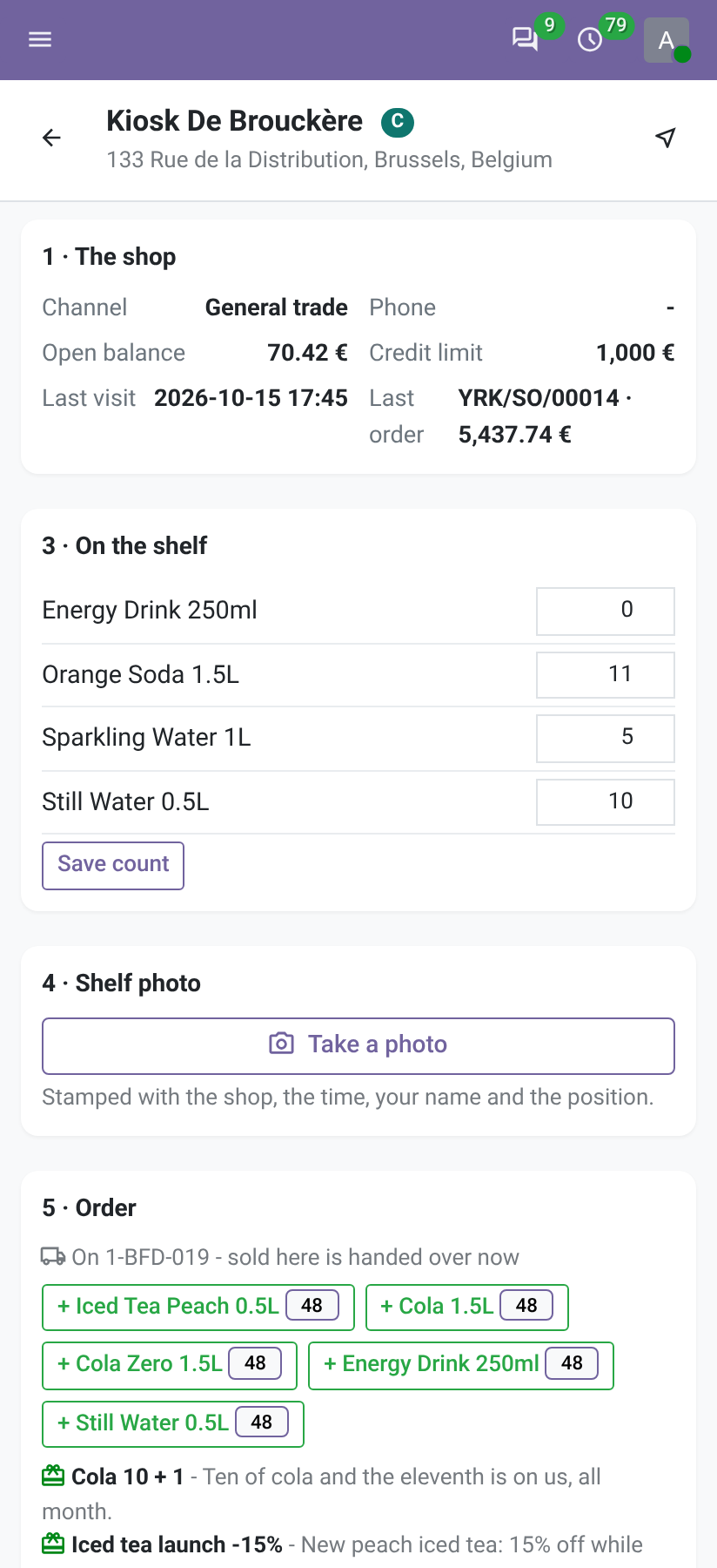 Visit - bambooforge_field_sales
