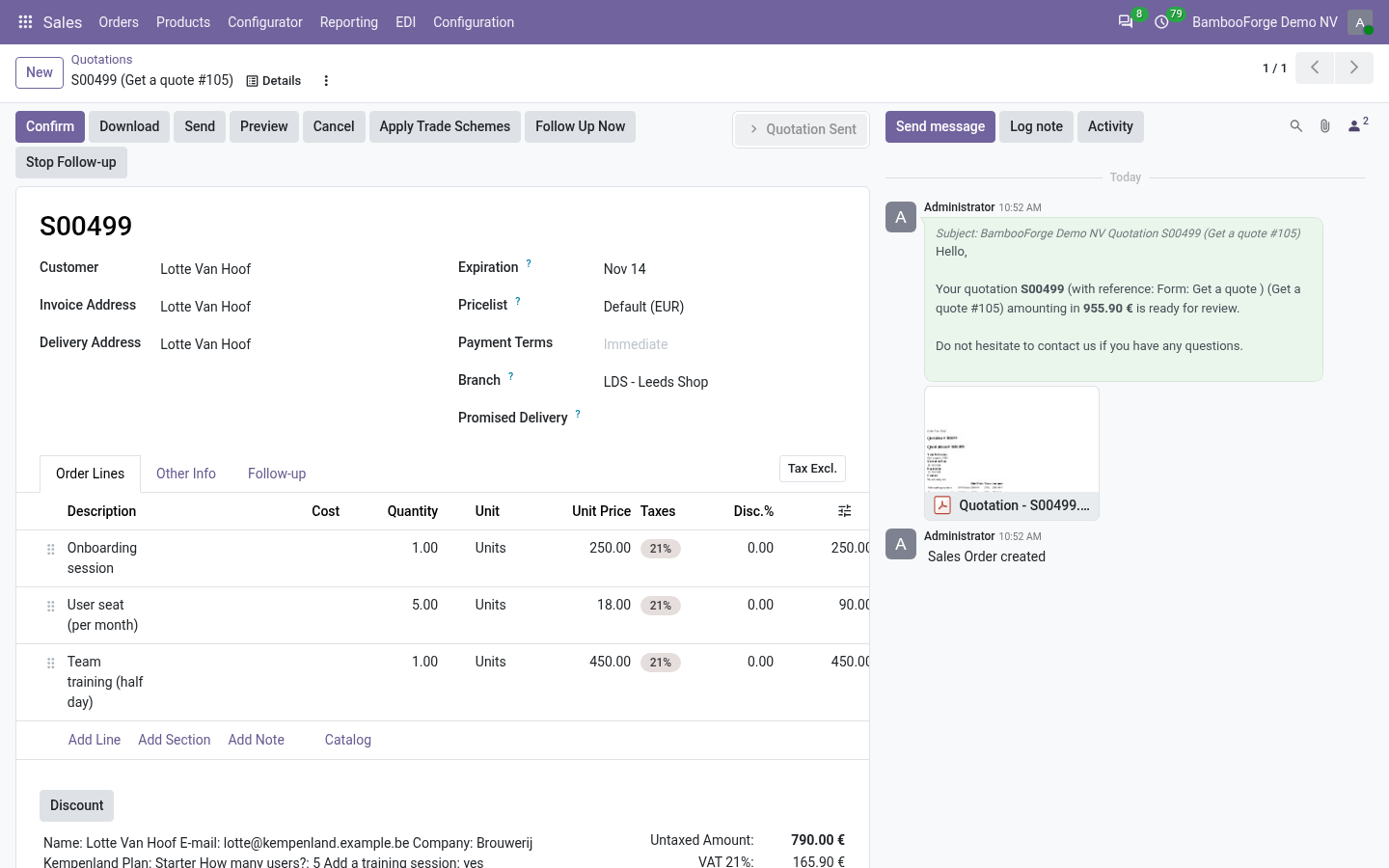 Quote - bambooforge_form_quote
