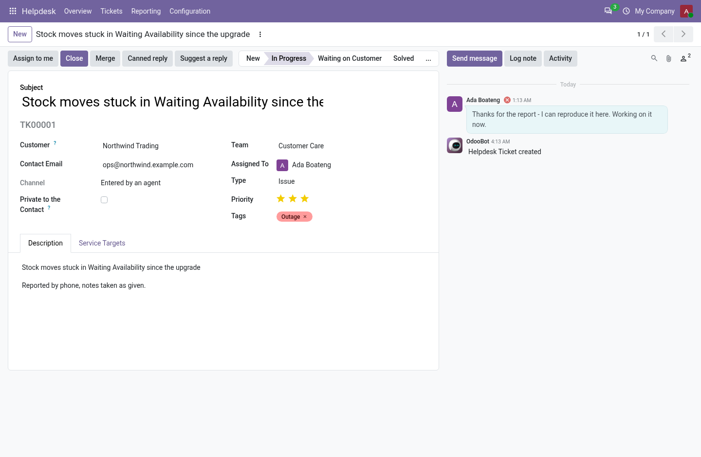 Ticket - bambooforge_helpdesk