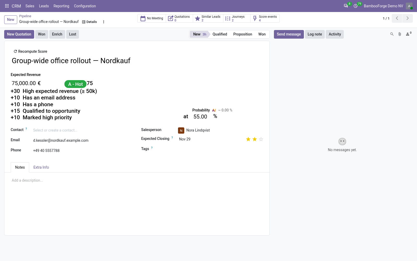 Lead form - bambooforge_lead_scoring