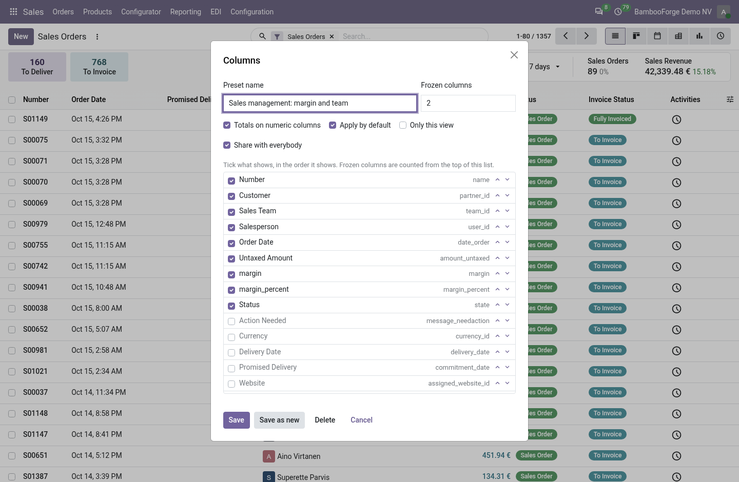 Dialog - bambooforge_list_view_pro