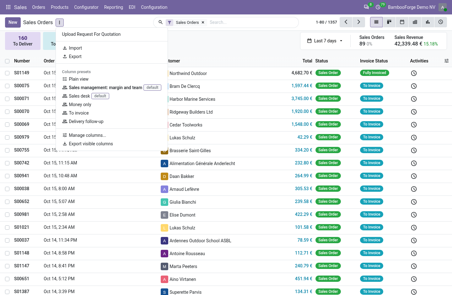 Menu - bambooforge_list_view_pro