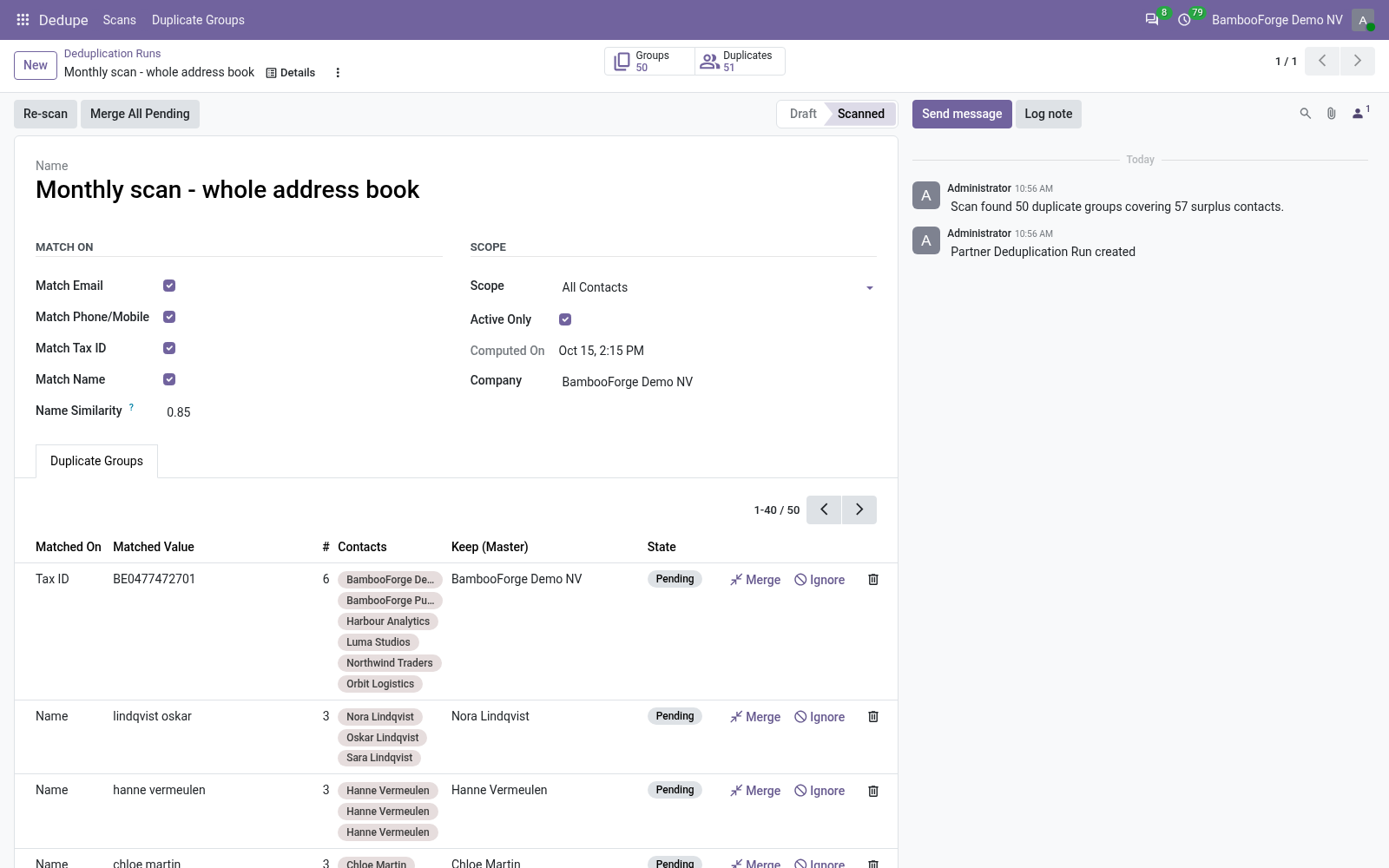 Run form - bambooforge_partner_dedupe