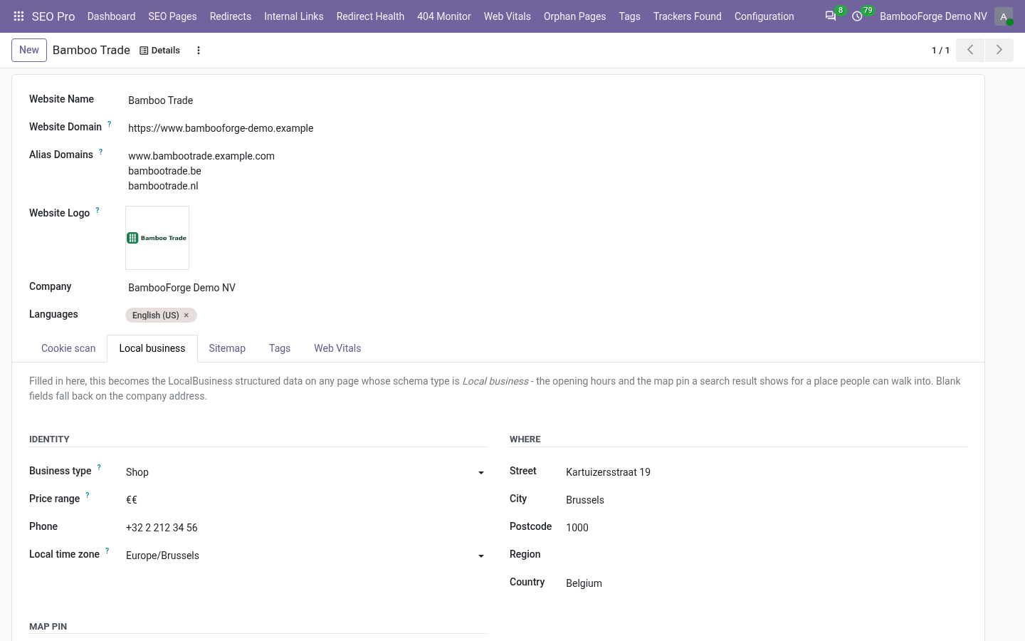 Business - bambooforge_rich_snippets