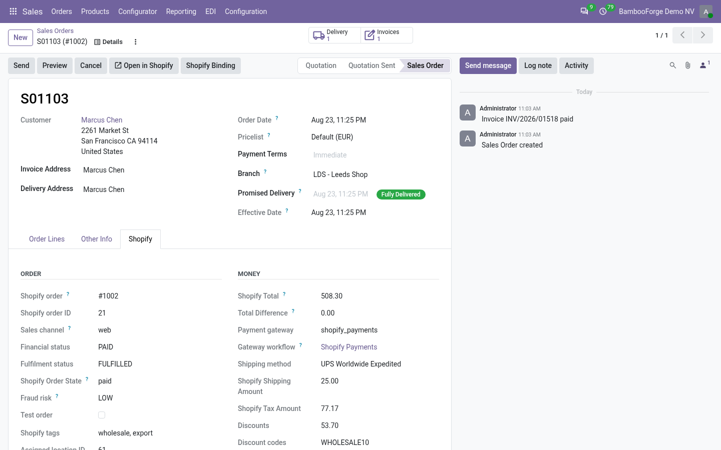 03 order gateway - bambooforge_shopify_connector