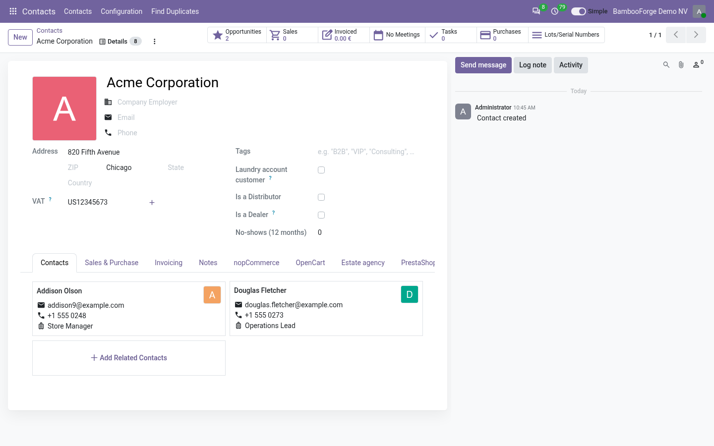 Simple form - bambooforge_simple_mode