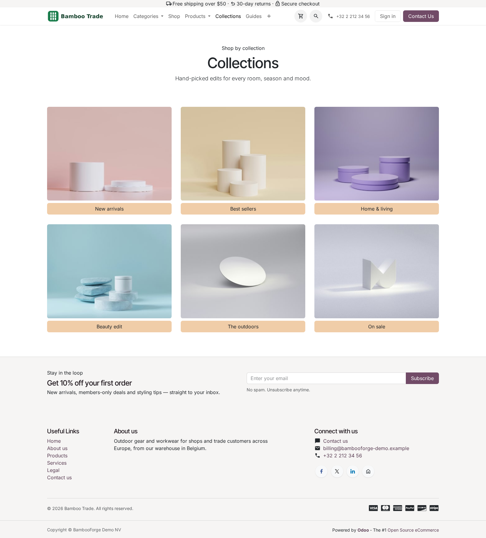Collections - bambooforge_storefront