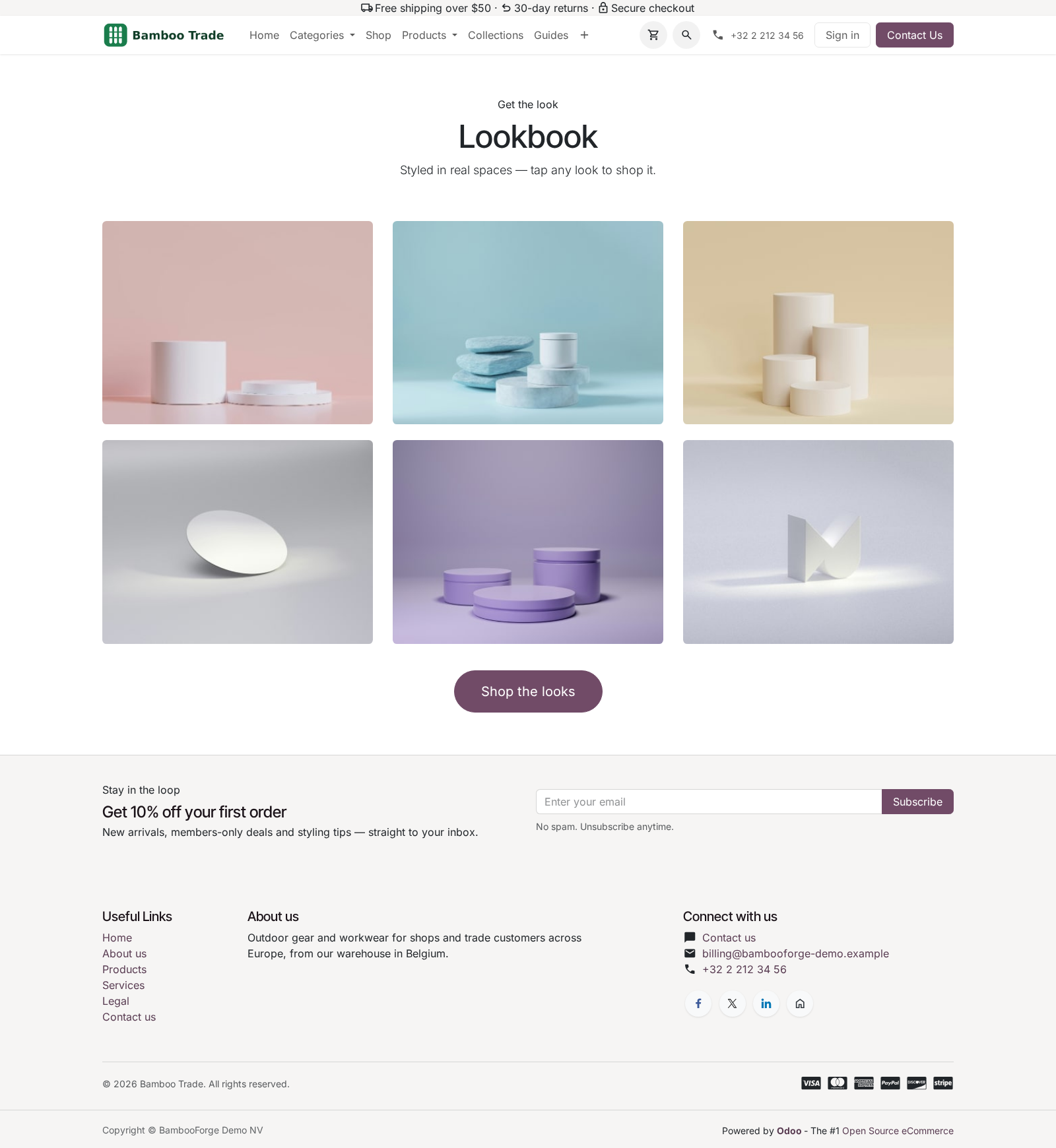 Lookbook - bambooforge_storefront