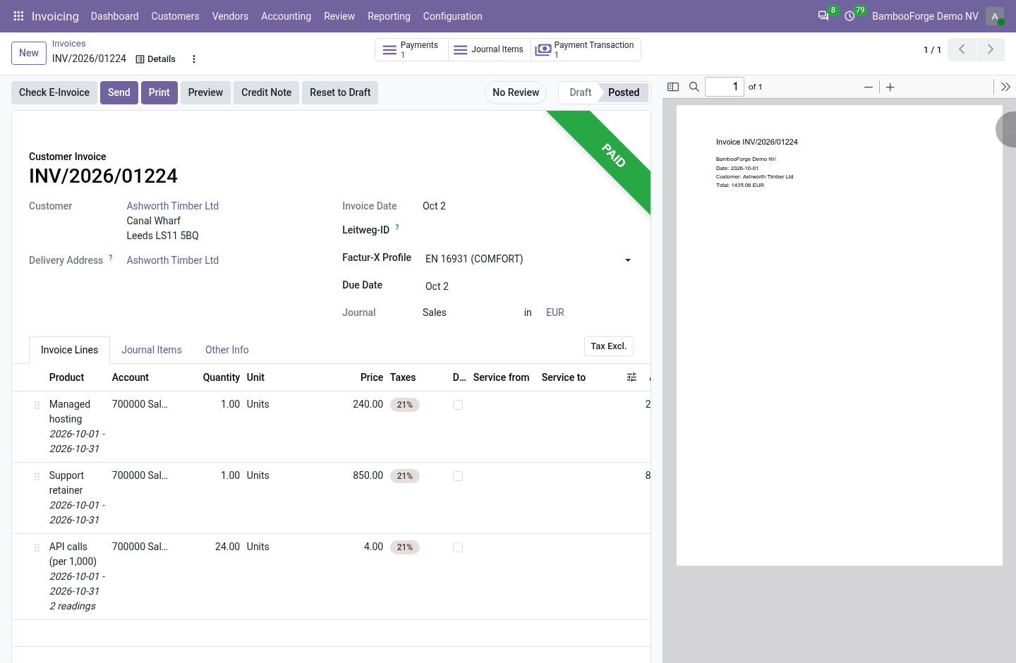 Invoice - bambooforge_subscription