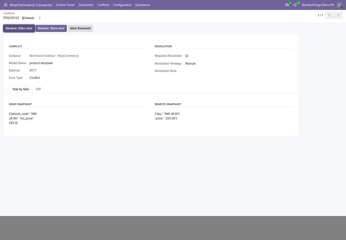 Video poster operations - bambooforge_woocommerce_connector