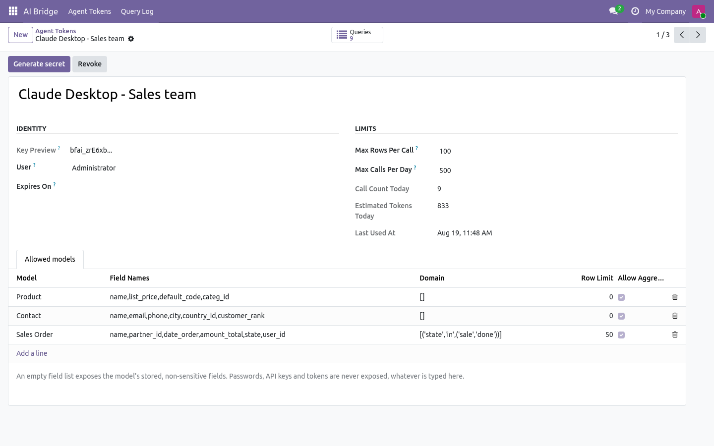 Token form - bambooforge_ai_bridge