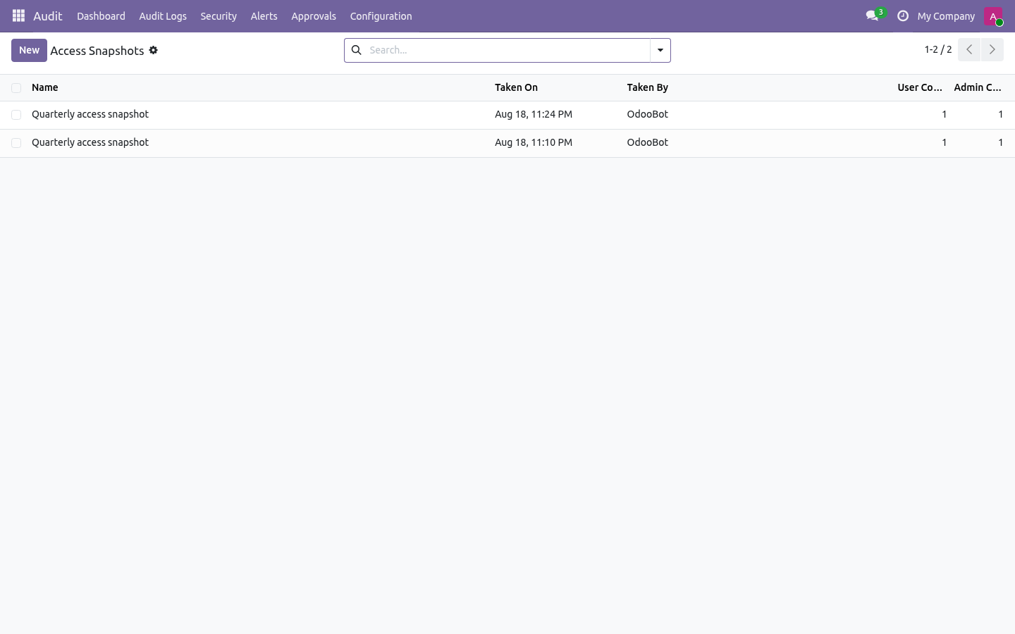 Access snapshot - bambooforge_audit_pro