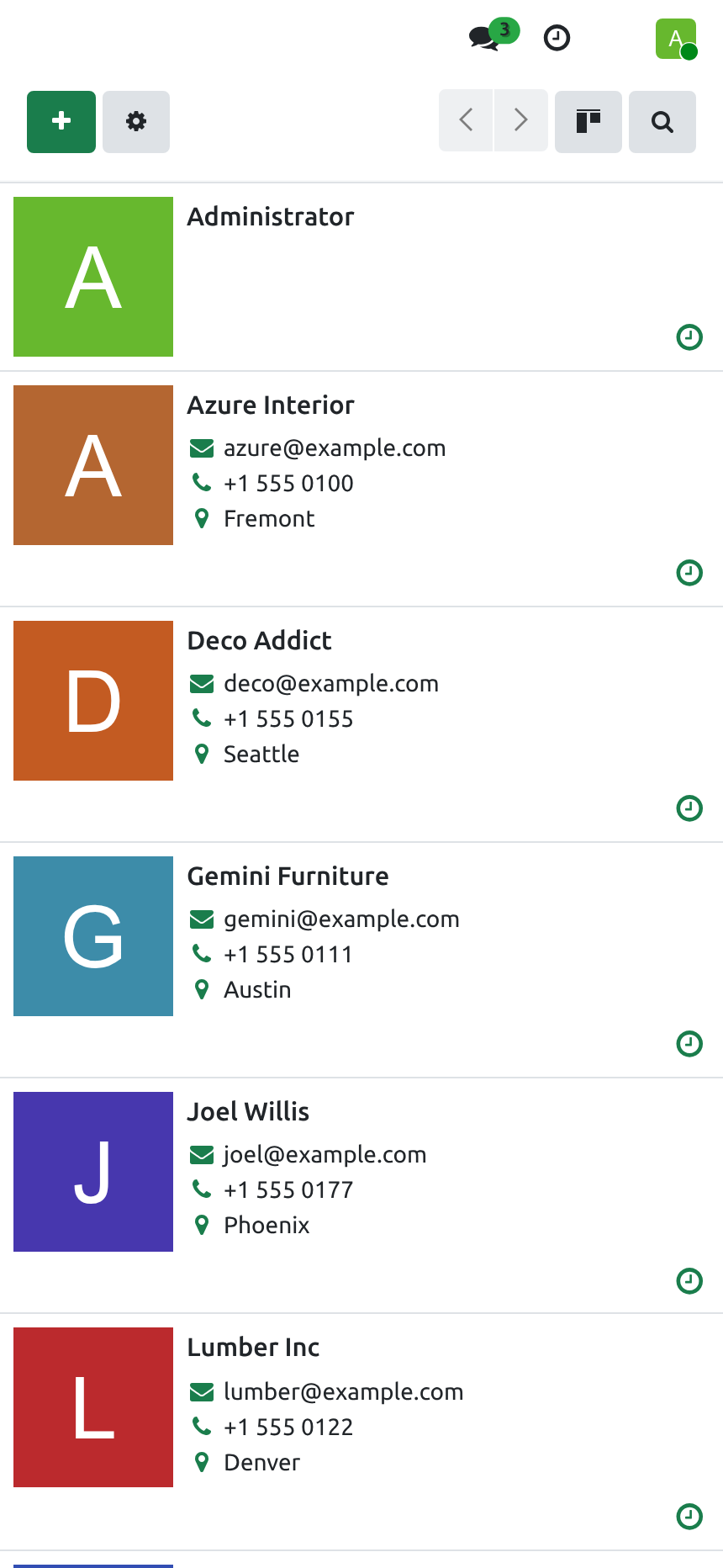 Shot mobile - bambooforge_backend_theme