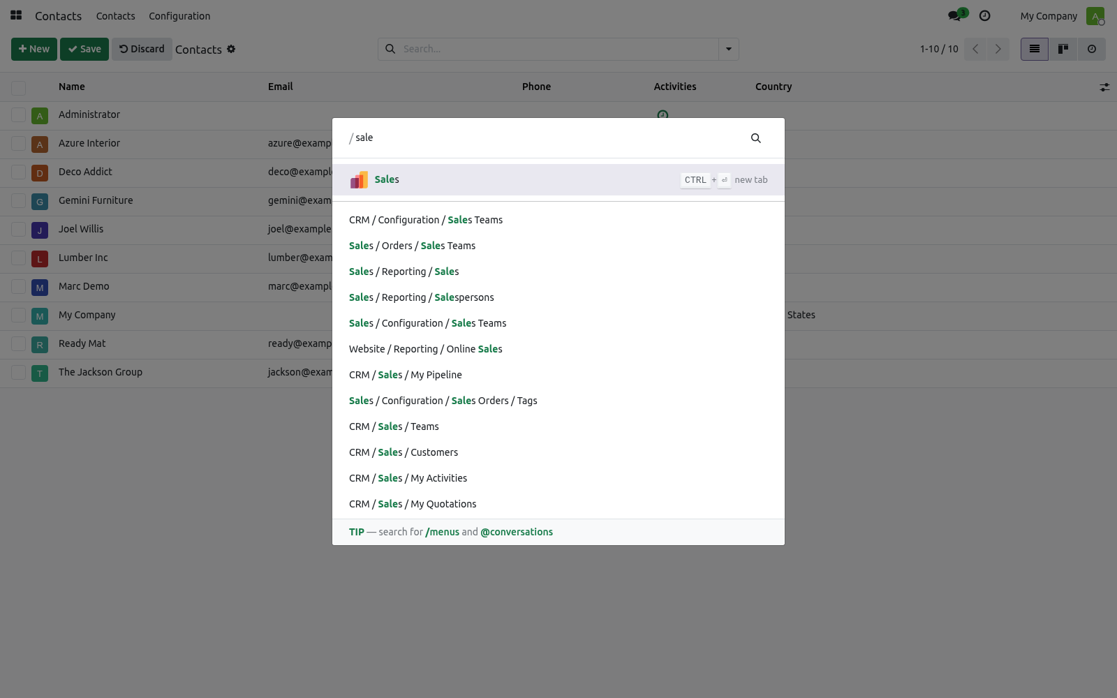Shot palette - bambooforge_backend_theme